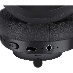 Беспроводные/проводные наушники Defender FreeMotion B485 черный, накладные, Bluetooth + проводной, складная конструкция, микрофон, до 8 ч