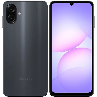 Смартфон Samsung Galaxy A07 4/64Gb, черный