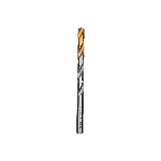 Сверло спиральное по металлу Denzel 8 x 117мм, Р6М5, Golden Tip