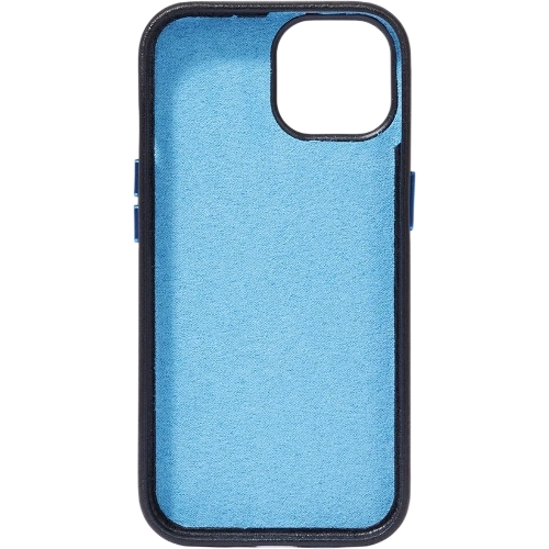Чехол Piquadro для Apple iPhone 15 Pro Blue Square черный (AC6438B2/N)