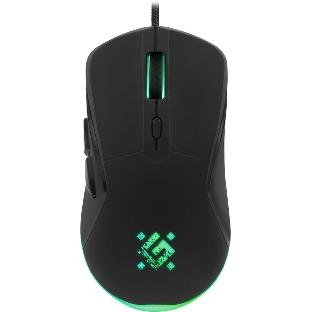 Мышь проводная Defender Arga GM-049 черный, 3600 dpi, USB, кнопки - 6