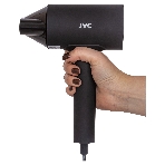 Фен JVC JHD011 черный, 1600 Вт