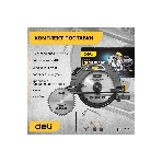 Циркулярная пила Deli DL-YJ235-E1 (2200Вт, 4200об/мин, диаметр диска 235мм)
