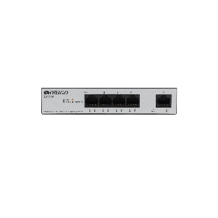 Коммутатор Unmanaged Switch 4x1000Base-T PoE, 1x1000Base-T, PoE Budget 60W, Long-range PoE up to 250m, metal case
