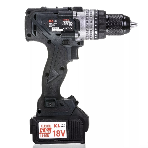 Дрель-шуруповерт Klpro KLDM18BHX-50, 18 В, 5 Ач, 150 Нм, бесщеточный, ударный