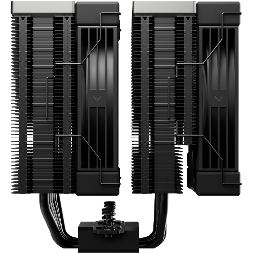 Кулер для процессора DEEPCOOL AK620 G2 LGA1851/1700/1200/115X/AM5/AM4 (8шт/кор, TDP 260W, PWM, DUAL Fan 120мм, 6 тепл. трубок, Copper Base, Wood-grain top cover, черный) RET (R-AK620G2-BKNNMN-GJD)