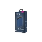 Портативный аккумулятор OLMIO QS-10, 10000mAh, 22.5W, QuickCharge3.0/PowerDelivery, LCD, темно-синий