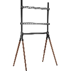 Подставка для телевизора Cactus CS-ST1247BKWN черный/орех, 49