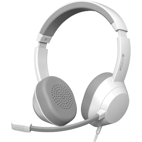 Гарнитура A4Tech Fstyler FH150U белый/серый, проводная