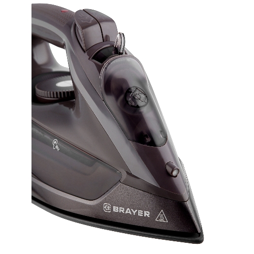 Утюг BRAYER BR4020 коричневый/черный, 2600 Вт, 25 г/мин, 140 г/мин, 380 мл