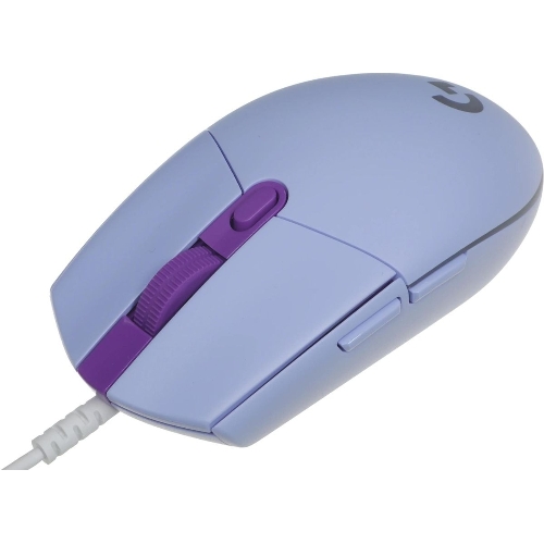 Мышь проводная Logitech G102 LIGHTSYNC фиолетовый, 8000 dpi, USB, кнопки - 6