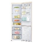 Холодильник Samsung RB37A5200EL/WT бежевый двухкамерный 269/118 л морозилка снизу