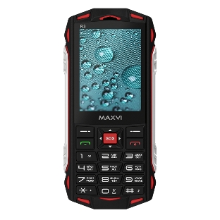 Мобильный телефон Maxvi R3 red