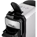 Кофеварка Kitfort КТ-7192 1450Вт серебристый/черный