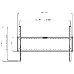 Кронштейн Arm media STEEL-1 new черный, настенный, 32