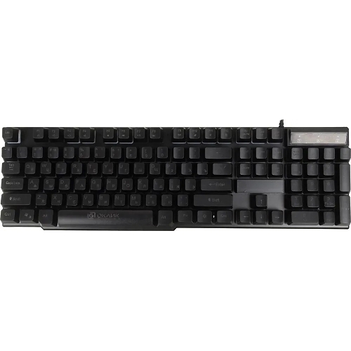 Клавиатура проводная Oklick 780G SLAYER, USB, черный