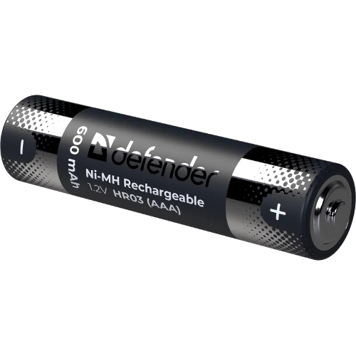 Аккумуляторная батарея Defender HR03-2BL 600 mAh ААА, Ni-MH, блистер, 2 шт.