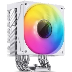 Кулер для процессора JONSBO CR-1000 V2 PRO ARGB (230W, 4-pin PWM, 157мм, Al/Cu, 6x6мм, ARGB, 1x120мм, 59.48CFM, 32.0dBA, 1500RPM, S: 1700/1200/115X, AM4/AM5 белый)