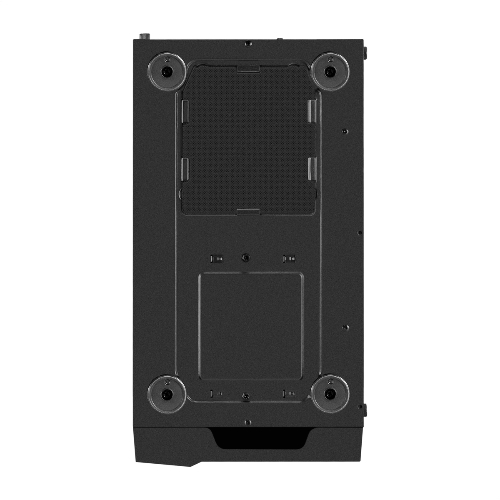 Компьютерный корпус Miditower ExeGate EVO-9211-450NPX (ATX, БП 450NPX с вент. 12см, с окном, 2хUSB+1хUSB3.0, HD аудио, черный, 1 вент. с RGb подсветкой)