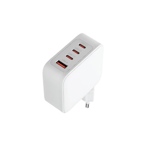 Сетевое зарядное устройство OLMIO Type-C х 3, 100W, QC3.0, PowerDelivery3.0, GAN, PPS, белое