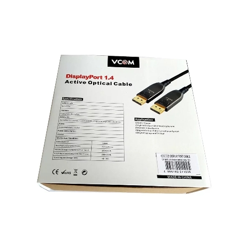 Активный оптический кабель VCOM DP1.4 32Gbs/8K@60Hz 15м D3751-15M