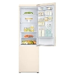 Холодильник Samsung RB37A5200EL/WT бежевый двухкамерный 269/118 л морозилка снизу