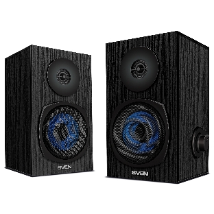 Акустическая система 2.0 SVEN SPS-576 черные (2x4W, Bluetooth, дерево)