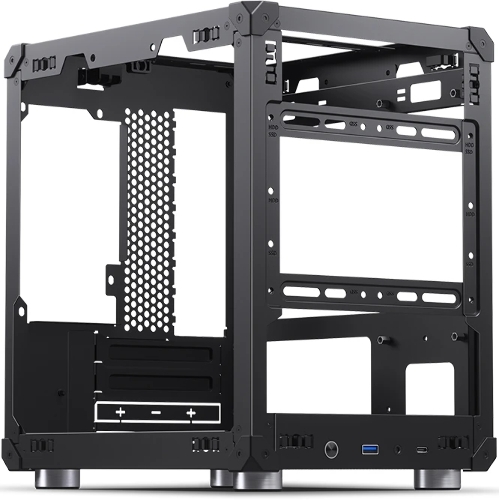 Компьютерный корпус JONSBO C6 Black MATX без БП, mini-ITX, micro-ATX, черный