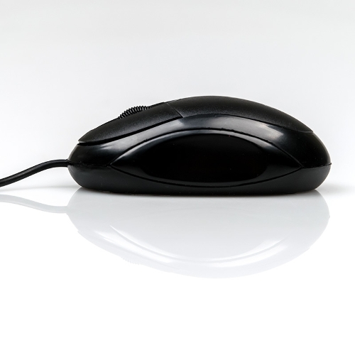 Мышь проводная Dialog Comfort MOC-10U черный, 1200 dpi, USB, кнопки - 3