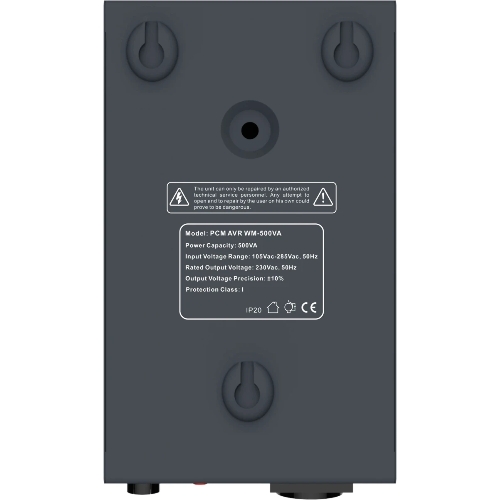 Стабилизатор напряжения Powercom WM-500VA 400Вт 500ВА графитовый
