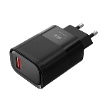 Сетевое зарядное устройство MORE CHOICE (4620202553416) NC09m 1USB 3.0A QC3.0 15W, черный