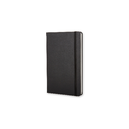 Блокнот Moleskine CLASSIC QP060 Large 130х210 мм, 240 страниц, линейка, твердая обложка, черный