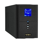 Источник бесперебойного питания (инвертор, синус, для котла) ExeGate SineTower SN-2000.LCD.AVR.3SH.1C13.RJ.USB 2000VA/1600W, чистая синусоида, LCD дисплей, AVR, 3*Schuko+1*C13, RJ45/11, USB, линейно-интерактивный, черный