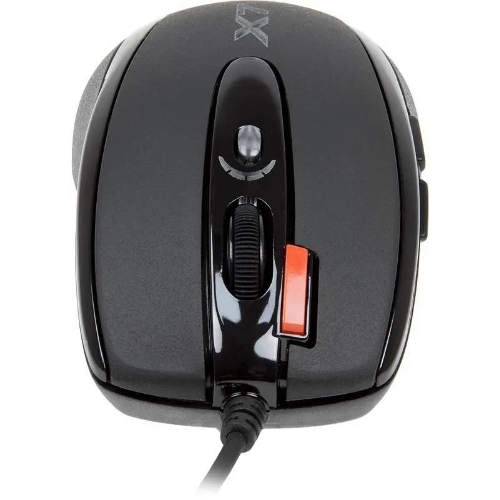 Мышь проводная A4Tech X-718BK черный, 3000 dpi, USB, кнопки - 7