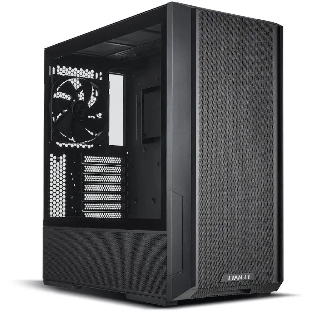 Компьютерный корпус Lian-Li Lancool 216 (без RGB) черный без БП ATX 2xUSB3.0 audio bott PSU