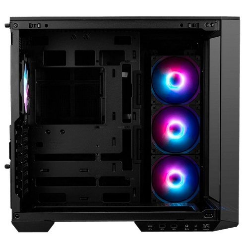 Компьютерный корпус MSI MAG Pano 100R PZ, Mid Tower, ATX, 2xUSB 3.2 Gen 1, 1xUSB 3.2 Gen2 Type-C, 3x120мм ARGb Reverse Blade Fan, 1x120мм ARGb Fan, ARGb+PWM Control Board,Tempered Glass Window, Brown Box