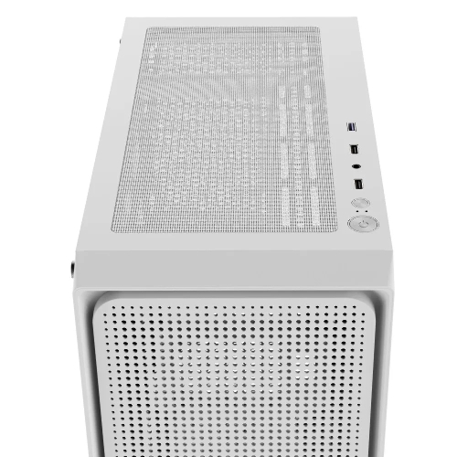 Компьютерный корпус Ocypus Gaммa C50 без БП белый (Gaммa-C50-WHG000XX-GL)