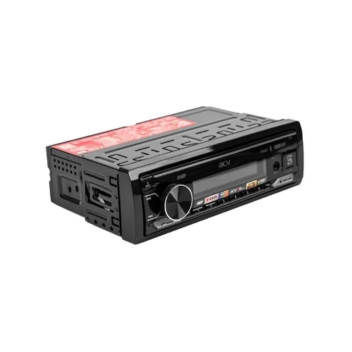 Автомагнитола ACV ADX-907BM, 1 DIN, Bluetooth, USB Type-A, AUX, пульт ДУ