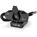 Веб-камера ExeGate BlackView C931 1920x1080, 30 кадр/с, USB Type-A, микрофон (шумоподавление), автоматическая фокусировка, шторка приватности, универсальное крепление, штатив в комплекте