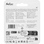 Флешка USB Netac U352 (NT03U352N-064G-32PN), 64Gb, USB 3.0, R/W 110/50, серебристый