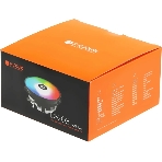 Кулер ID-COOLING DK-03 RAINBOW черный/серебристый 120мм алюминий 1800rpm 26db 4-pin 100W 63мм