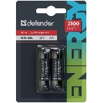 Аккумуляторная батарея Defender HR6-2BL 2100 mAh АА, Ni-MH, блистер, 2 шт.