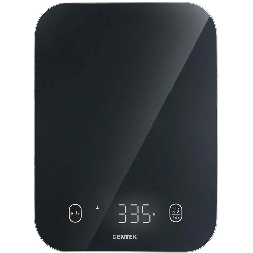 Весы кухонные Centek CT-2480 LED черный