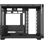 Компьютерный корпус AeroCool/Formula Crystal U2M Floe черный без БП mATX 1xUSB 3.0 1xUSB3.1 audio bott PSU