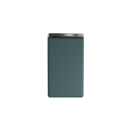Портативный аккумулятор OLMIO QX-20, 20000mAh, 22.5W, QuickCharge3.0/PowerDelivery, LCD, темно-зеленый