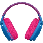 Гарнитура Logitech G435 синий/розовый, беспроводная, Bluetooth/USB, до 18 ч