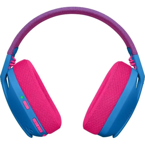 Гарнитура Logitech G435 синий/розовый, беспроводная, Bluetooth/USB, до 18 ч