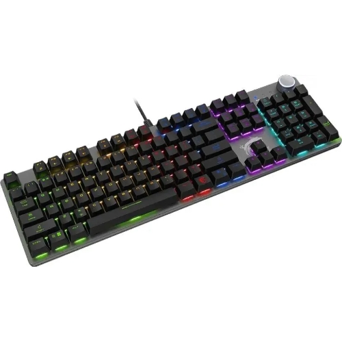 Клавиатура MSI Forge GK320 проводная, USB Type-A, чёрный