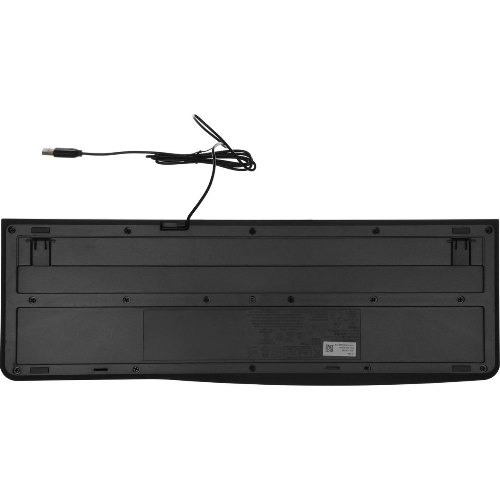 Комплект клавиатура+мышь Logitech MK120 проводной, USB, 1000 DPI, чёрный (неоригинальная гравировка)