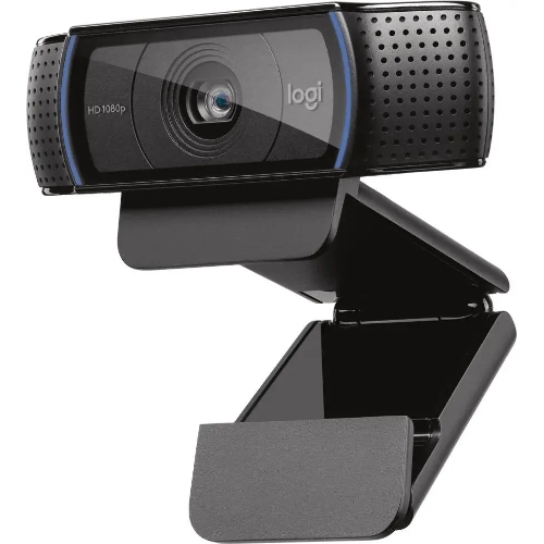 Веб-камера Logitech C920 1920x1080, 30 кадр/с, USB Type-A, микрофон (2 шт, шумоподавление), автоматическая фокусировка, автоосвещение, универсальное крепление